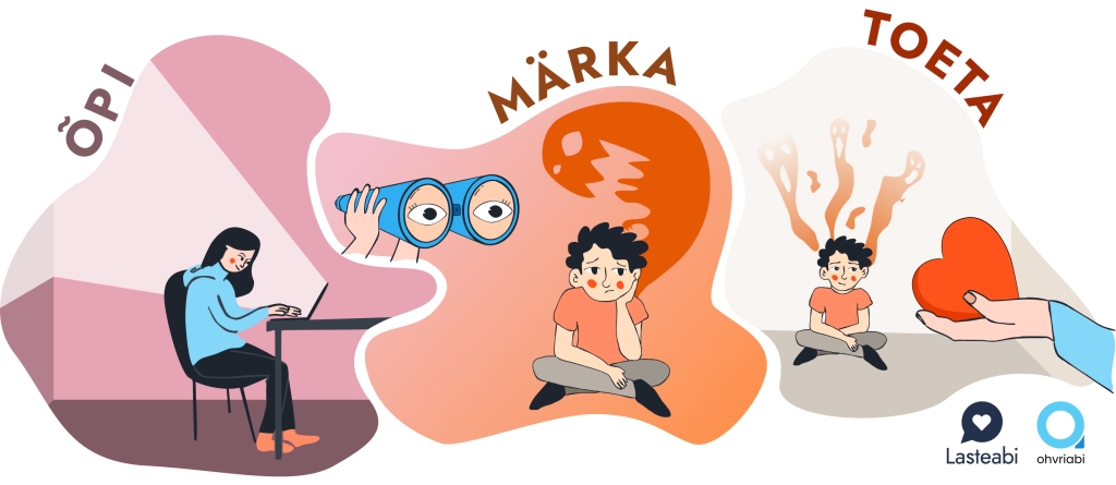 Illustratsioon- õpi, märka, toeta