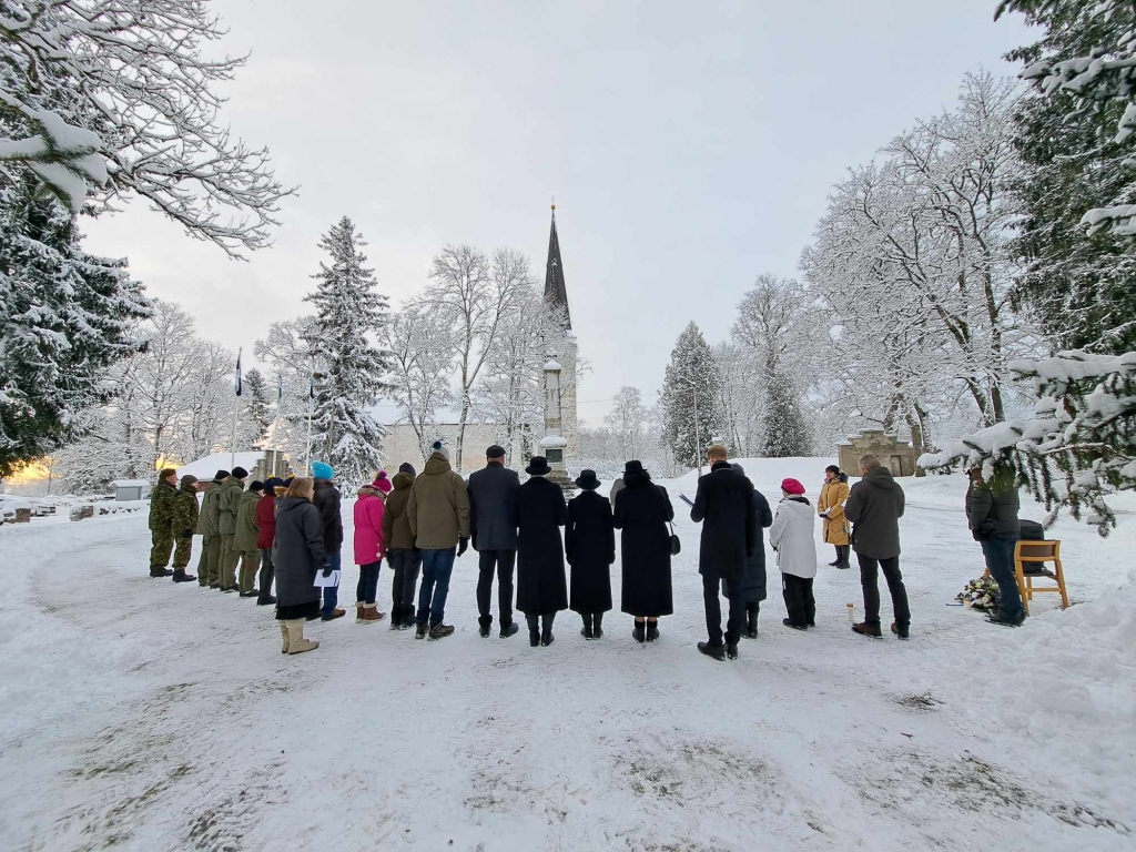 Vabadussõjas langenute mälestuspalvus 3.01.2025