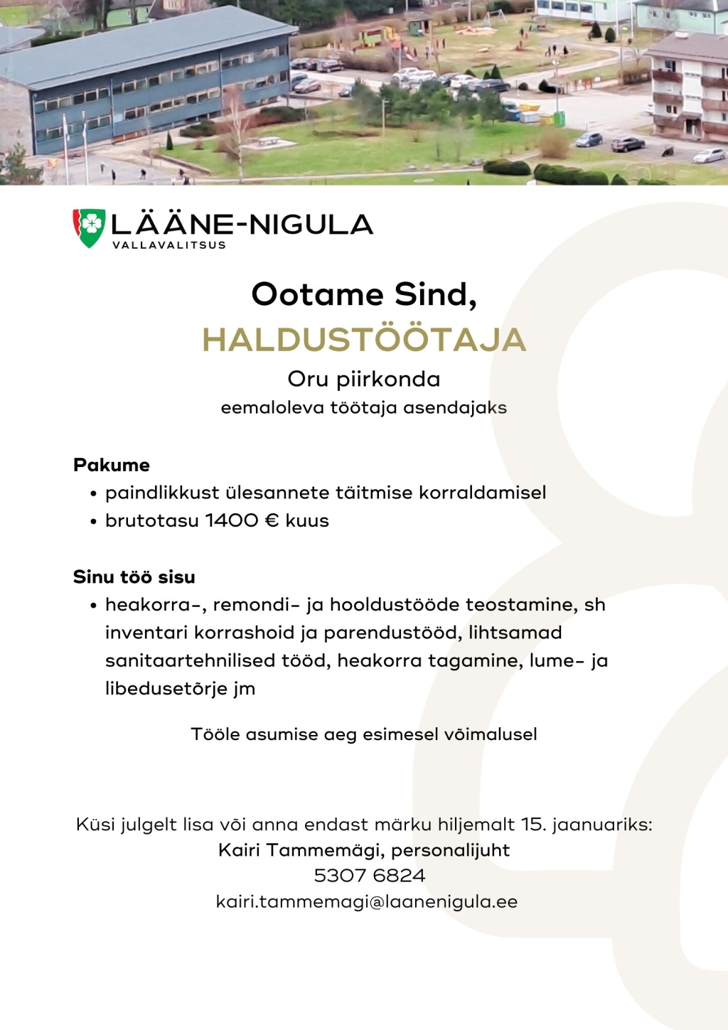 Haldustöötaja Orule