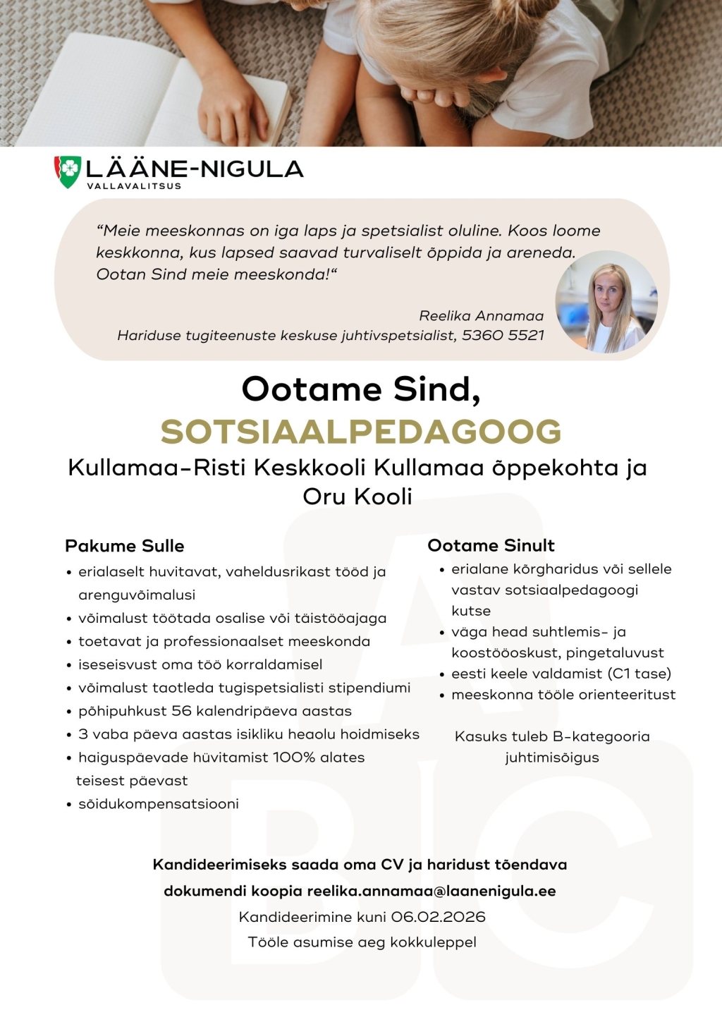 Sotsiaalpedagoogi töökuulutus
