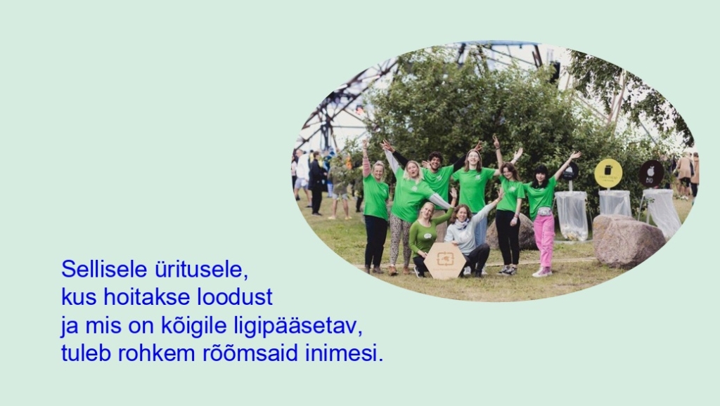Keskkonnahoidlike ürituste korraldamise riikliku juhendi ja kirjalike teavitusmaterjalide tutvustus