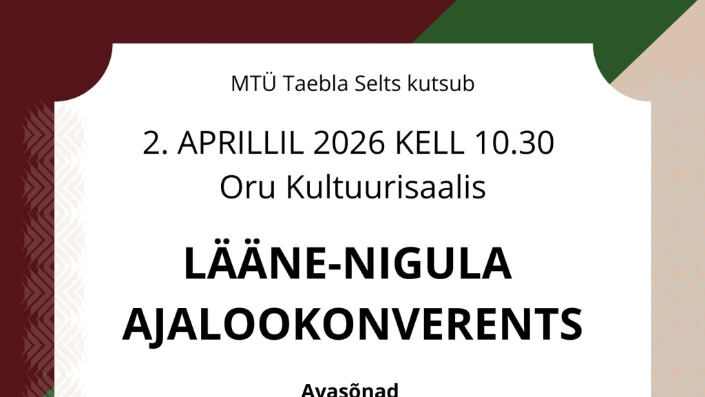 Lääne-Nigula ajalookonverents