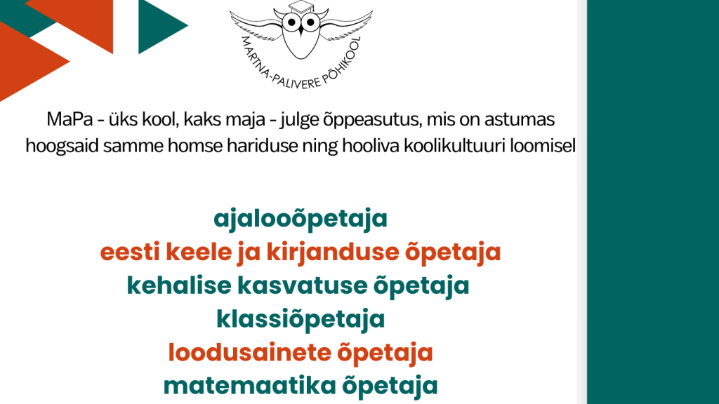 Martna-Palivere põhikooli õpetajad