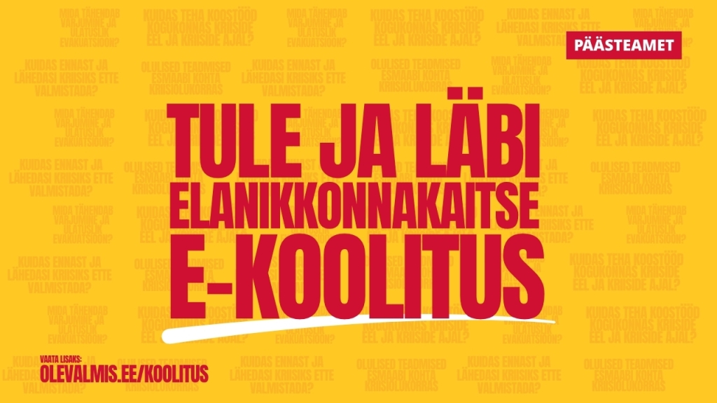 elanikkonnakaitse e-koolitus
