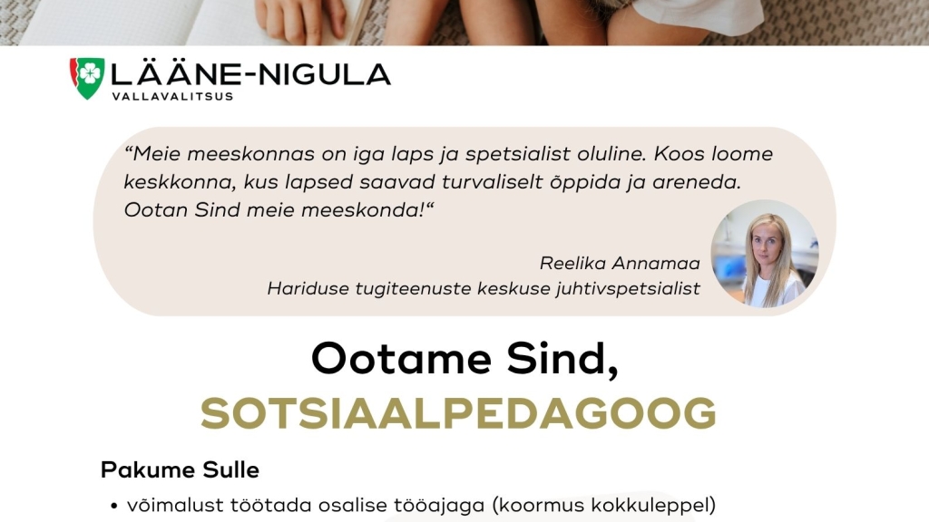 Sotsiaalpedagoogi töökuulutus
