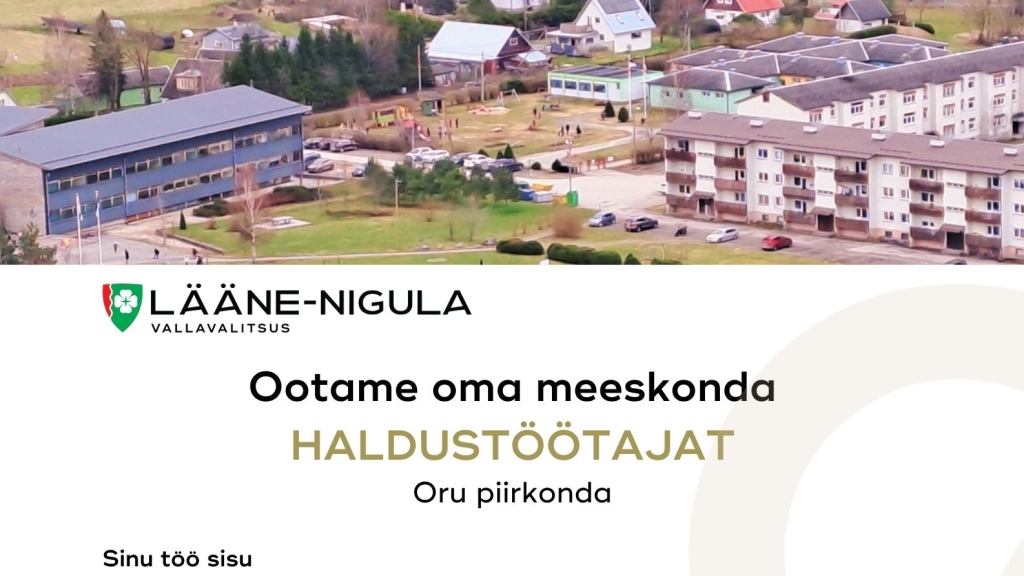 Haldustöötaja, Oru piirkonda