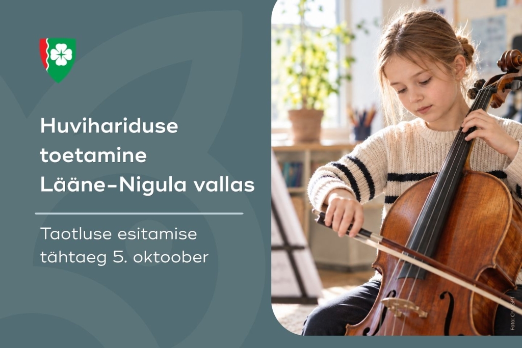 Huvihariduse toetamine Lääne-Nigula vallas