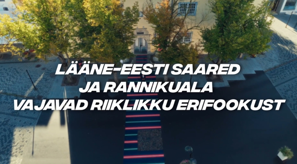Lääne-Eesti saared ja rannikuala vajavad riiklikku erifookust