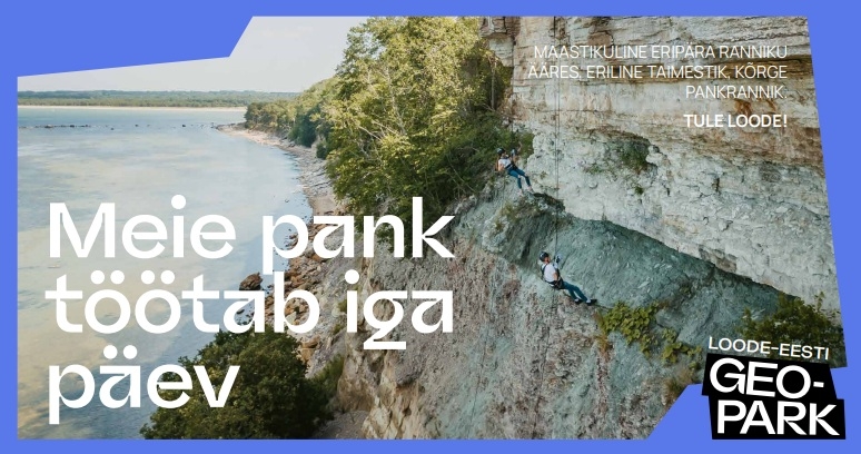 Meie pank töötab iga päev - Loode-Eesti Geopark CVI