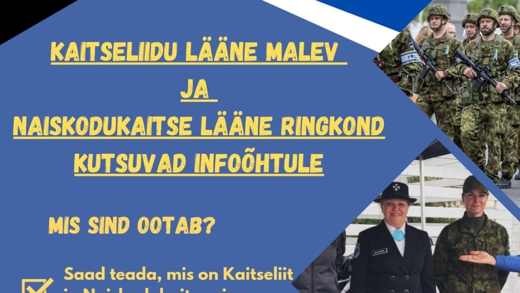 Naiskodukaitse ja Kaitseliidu tutvumisõhtu 18.11 Risti Loomemajas