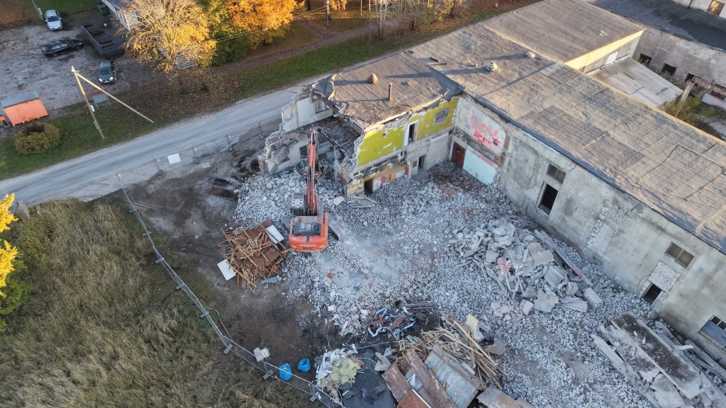 Tööstuse 2 lammutamine 20.10.2026
